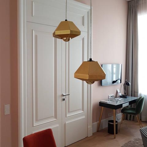 Drzwi klasyczne, realizacja dla H15 Boutique Hotel